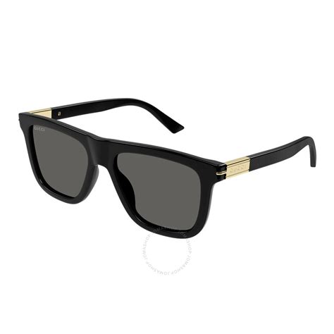 gucci grey square sunglasses